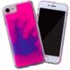 Неоновый чехол Neon Sand glow in the dark для Apple iPhone 7 / 8 / SE (2020) (4.7"), Фиолетовый / Розовый