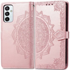 Шкіряний чохол (книжка) Art Case з візитницею для Samsung Galaxy A24 4G, Розовый