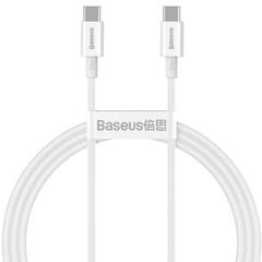 Дата кабель Baseus Superior Series Fast Charging Type-C to Type-C PD 100W (2m) (CATLYS-C), Белый