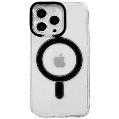 TPU чехол ColorCam with Magnetic Safe для Apple iPhone 12 Pro Max (6.7") Черный