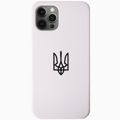 Чехол Silicone Case Patriot series для Apple iPhone 13 Pro (6.1") White