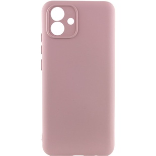 Чехол Silicone Cover Lakshmi Full Camera (A) для Samsung Galaxy A05 Розовый / Pink Sand