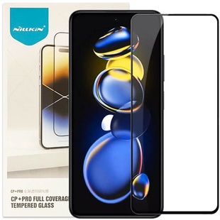 Защитное стекло Nillkin (CP+PRO) для Xiaomi Redmi Note 11T Pro / Note 11T Pro+ / Poco X4 GT Черный