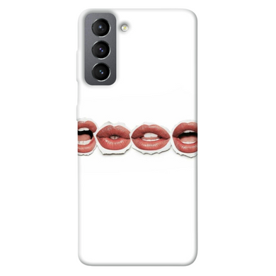 TPU чехол Kisses для Samsung Galaxy S21 FE, Kisses