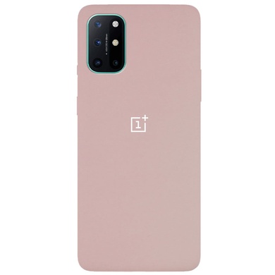 Чехол Silicone Cover Full Protective (AA) для OnePlus 8T Розовый / Pink Sand