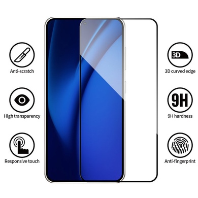 Защитное 2.5D стекло Blueo Full Cover HD для Samsung Galaxy S24 Черный