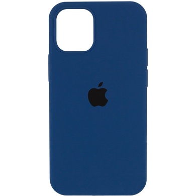 Чохол Silicone Case Full Protective (AA) для Apple iPhone 14 Pro (6.1"), Синій / Navy Blue