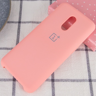 Чехол Silicone Cover (AA) для OnePlus 7 Розовый / Pink