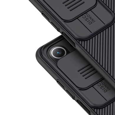 Карбонова накладка Nillkin Camshield (шторка на камеру) для Xiaomi Mi 11, Чорний / Black
