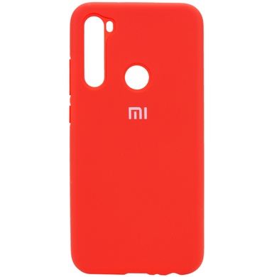 Чехол Silicone Cover Full Protective (AA) для Xiaomi Redmi Note 8T Красный / Red