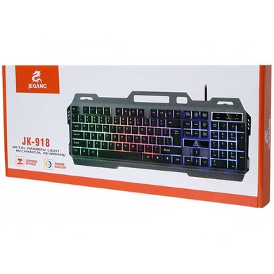 Игровая клавиатура JEQANG JK-918 LED Черный