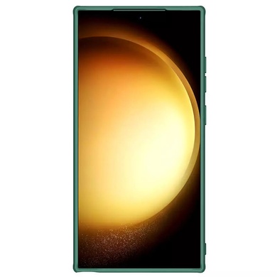 Карбонова накладка Nillkin CamShield Pro Magnetic для Samsung Galaxy S24 Ultra, Deep Green