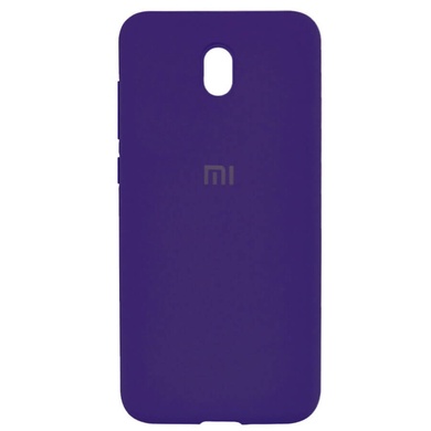 Чохол Silicone Cover Full Protective (AA) для Xiaomi Redmi 8a, Фіолетовий / Purple