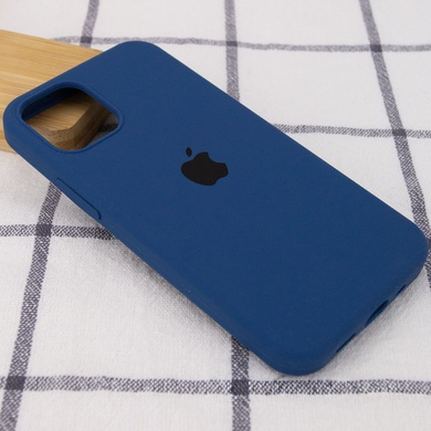 Чохол Silicone Case Full Protective (AA) для Apple iPhone 14 Pro (6.1"), Синій / Navy Blue