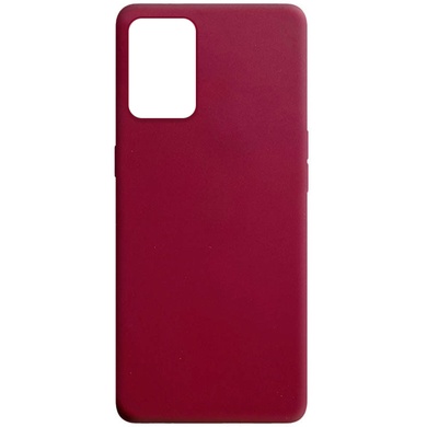 Силіконовий чохол Candy для Oppo A54 4G, Бордовый