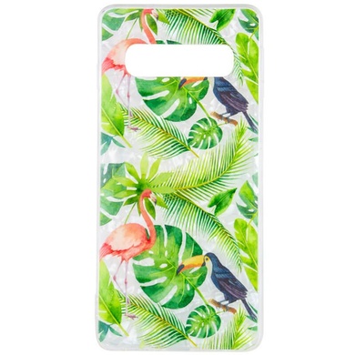 Накладка Glue Case Фламинго для Samsung Galaxy S10e