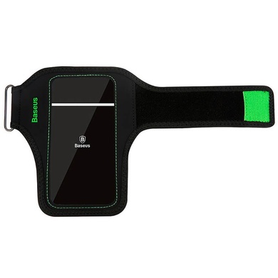 Спортивний чохол на зап'ясття BASEUS Flexible Wristband 5", Зеленый