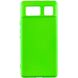 Чохол Silicone Cover Lakshmi (A) для Google Pixel 6, Салатовый / Neon Green