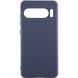 Чехол Silicone Cover Lakshmi (AA) для Google Pixel 9 / 9 Pro Синий / Midnight blue