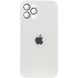 Чехол TPU+Glass Sapphire matte case для Apple iPhone 12 Pro (6.1") Pearly White