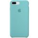 Чохол Silicone case (AAA) для Apple iPhone 7 plus / 8 plus (5.5"), Бирюзовый / Marine Green