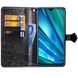 Кожаный чехол (книжка) Art Case с визитницей для Realme 5 Pro Черный