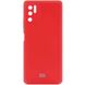 Чохол Silicone Cover My Color Full Camera (A) для Xiaomi Redmi Note 10 5G / Poco M3 Pro, Червоний / Red