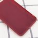 Силиконовый чехол Candy для Oppo A54 4G Бордовый