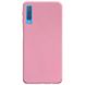 Силиконовый чехол Candy для Samsung A750 Galaxy A7 (2018) Розовый