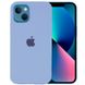 Чохол Silicone Case Full Protective (AA) для Apple iPhone 13 mini (5.4 "), Голубой / Lilac Blue