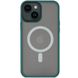 TPU+PC чохол Metal Buttons with MagSafe для Apple iPhone 14 (6.1"), Зеленый