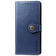 Шкіряний чохол книжка GETMAN Gallant (PU) для Samsung Galaxy A51, Синий