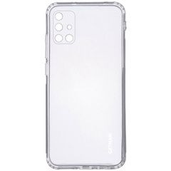 TPU чохол GETMAN Clear 1,0 mm для Samsung Galaxy M31s, Прозорий
