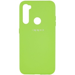 Чехол Silicone Cover Full Protective (A) для OPPO Realme C3, Зеленый / Green