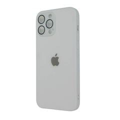 Чехол TPU+Glass Sapphire matte case для Apple iPhone 11 (6.1") Pearly White