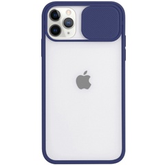 Чехол Camshield mate TPU со шторкой для камеры для Apple iPhone 11 Pro Max (6.5") Синий