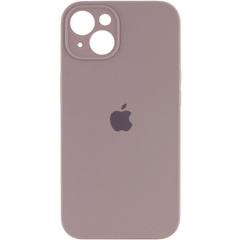 Чохол Silicone Case Full Camera Protective (AA) для Apple iPhone 13 (6.1 "), Сірий / Lavender