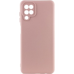Чохол Silicone Cover Lakshmi Full Camera (A) для Samsung Galaxy A12 / M12, Рожевий / Pink Sand