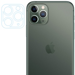 Гибкое защитное стекло 0.18mm на камеру и весь блок (тех.пак) для Apple iPhone 11 Pro / 11 Pro Max Прозрачный
