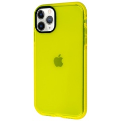 TPU чехол Color Clear для Apple iPhone 11 Pro (5.8") Yellow
