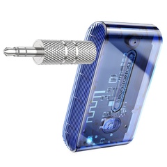 Bluetooth аудио ресивер BOROFONE BC46 Gratified Transparent Dark blue