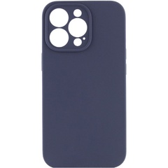 Чохол Silicone Case Full Camera Protective (AA) NO LOGO для Apple iPhone 15 Pro Max (6.7"), Темно-Синий / Midnight Blue