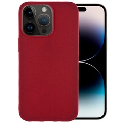 Силіконовий чохол Candy для Apple iPhone 14 Pro (6.1"), Бордовый