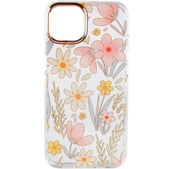 TPU+PC чехол Flowers для Apple iPhone 13 Pro (6.1") Simple bloom