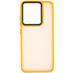 Чехол TPU+PC Lyon Frosted для Motorola Moto E40 Orange