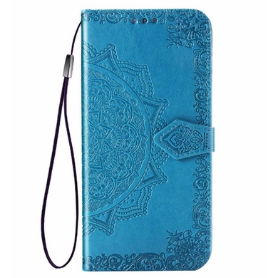 Кожаный чехол (книжка) Art Case с визитницей для Xiaomi Mi Max 2, Синий