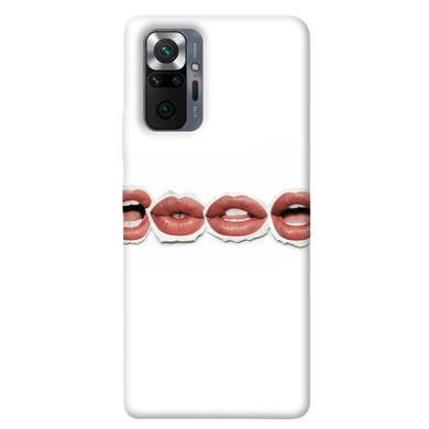 TPU чехол Kisses для Xiaomi Redmi Note 10 Pro, Kisses