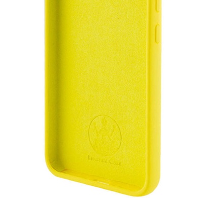 Чохол Silicone Cover Lakshmi Full Camera (AAA) для Motorola Moto E40, Желтый / Yellow