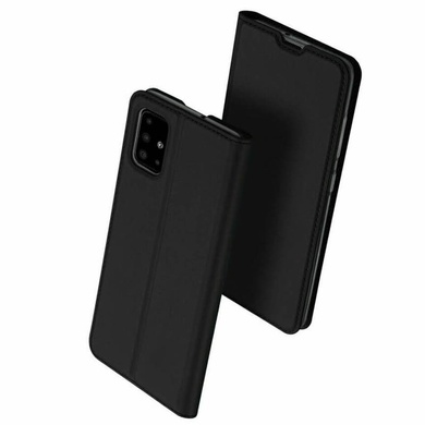 Чохол-книжка Dux Ducis з кишенею для візиток для Samsung Galaxy A71, Чорний