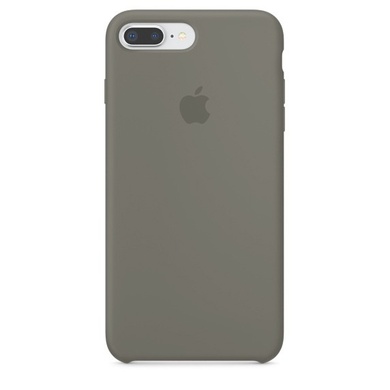 Чехол Silicone Case (AA) для Apple iPhone 7 plus / 8 plus (5.5") Серый / Lavender Gray